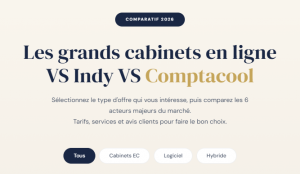 Comparatif cabinets en ligne 2026